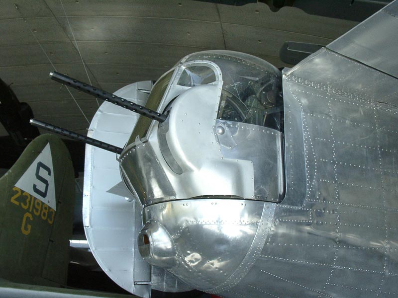 034 Consolodated B-24 Liberator - rear turret